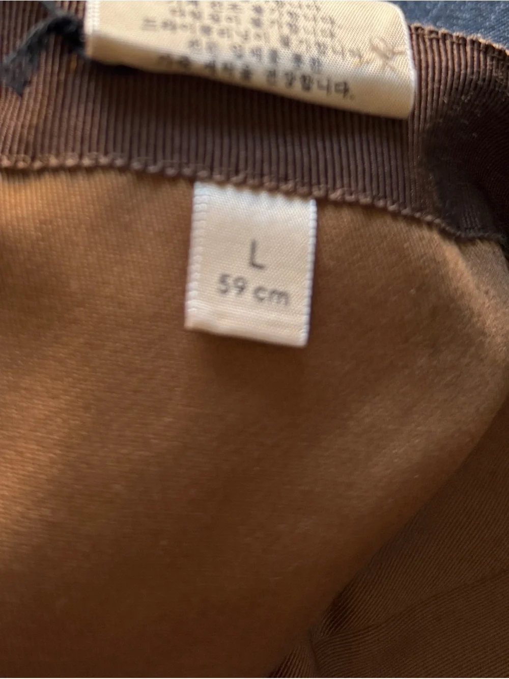 Gucci Beige Monogram Logo Baseball Cap